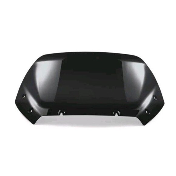 11.5" Wave Windshield Windscreen Wind Splitter Compatible for Harley CVO Black - Picture 4 of 11